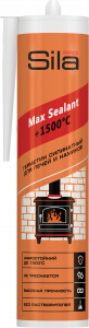 SILA PRO MAX SEALANT,1500 герметик силиконовый для печей 280 мл. (1/12)