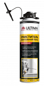 Очиститель монтажной пены Ultima 500 мл. (1/12)