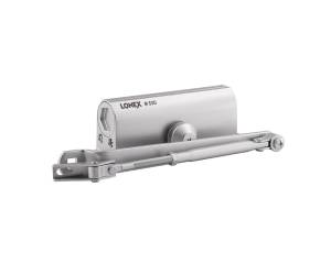 Доводчик LONEX 330, от 50 до 120 кг, Серебро, морозостойкий
