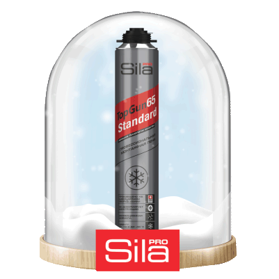 Новинка! Зимняя монтажная пена Sila Pro TopGun 65 STANDARD winter