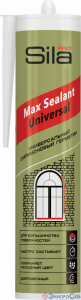 SILA PRO MAX SEALANT герметик силиконовый универсальный белый 280 мл. (1/24)-