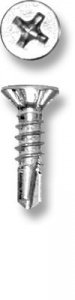 Саморез оконный 3,9х13 белый (1000 шт.)