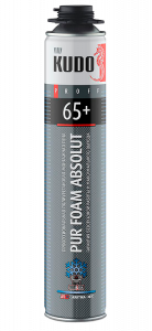 KUDO PROFF 65+ ARKTIKA пена монтажная проф. 1000 мл. (1/12) (ЗИМА -18°)-