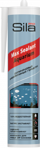 SILA PRO MAX SEALANT, AQ герметик силиконовый аквариумный черный 280 мл. (1/24)-