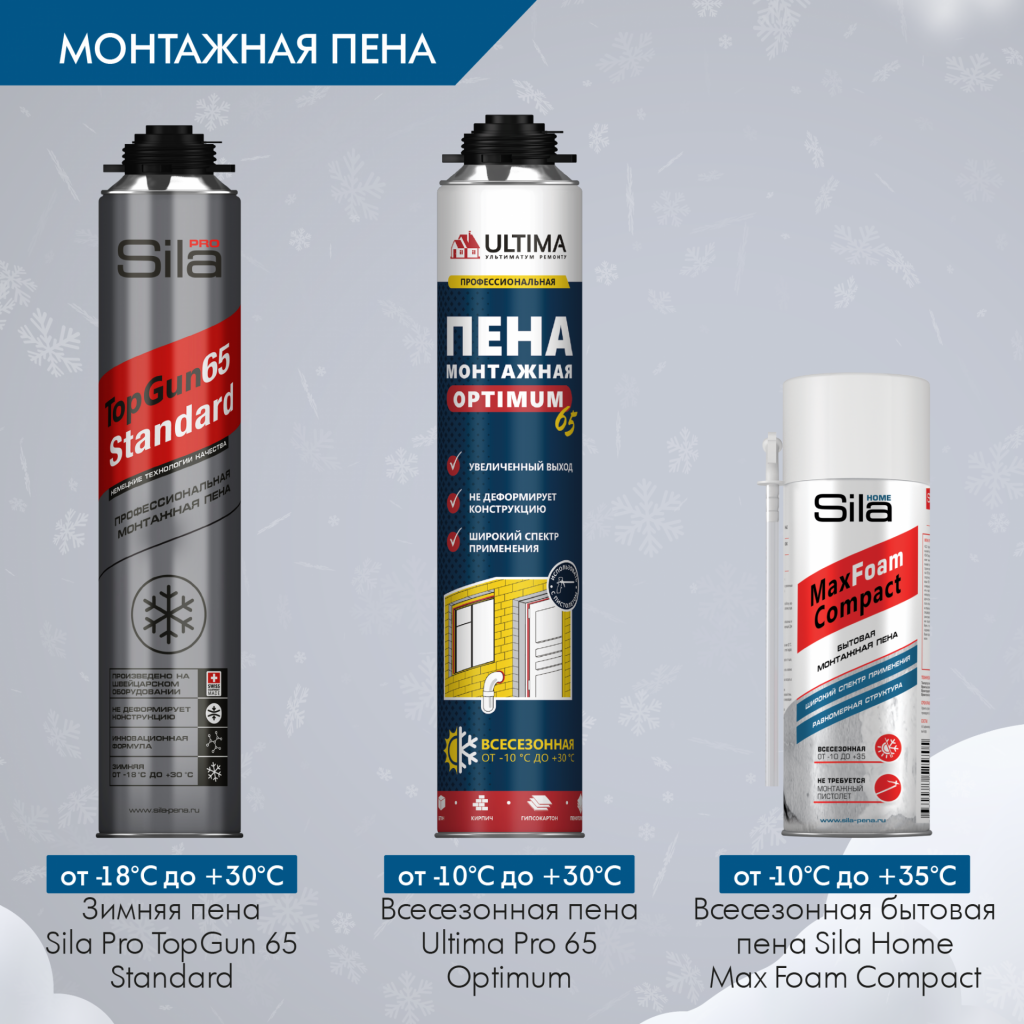 Монтажная пена Монтажная пена